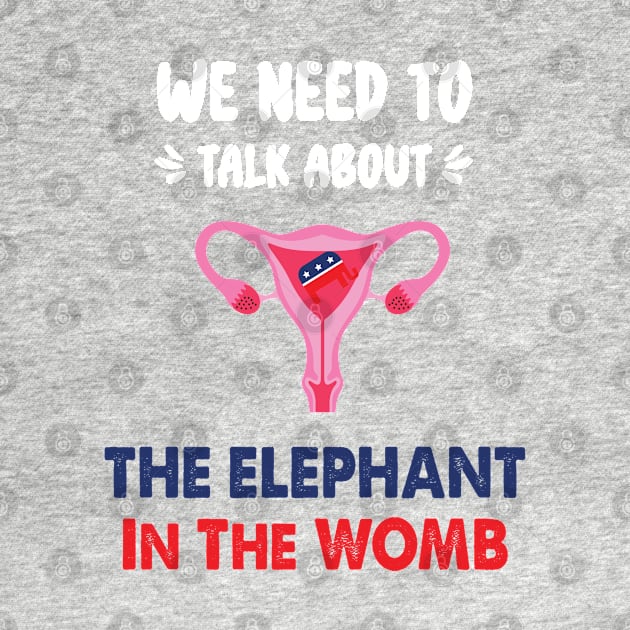 We Need To Talk About The Elephant In The WOMB Retro by WassilArt